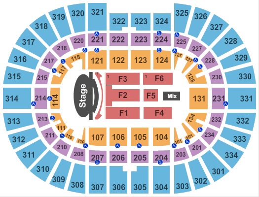 Value City Arena at The Schottenstein Center Garth Brooks Seating Chart